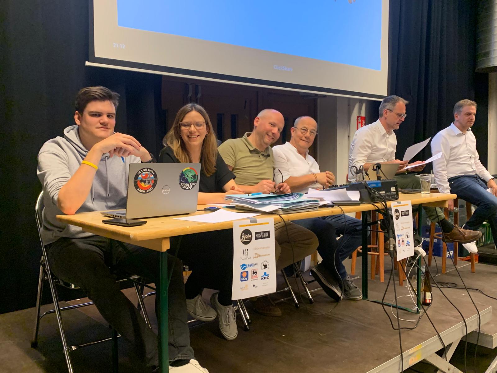 De winnaars van de quiz